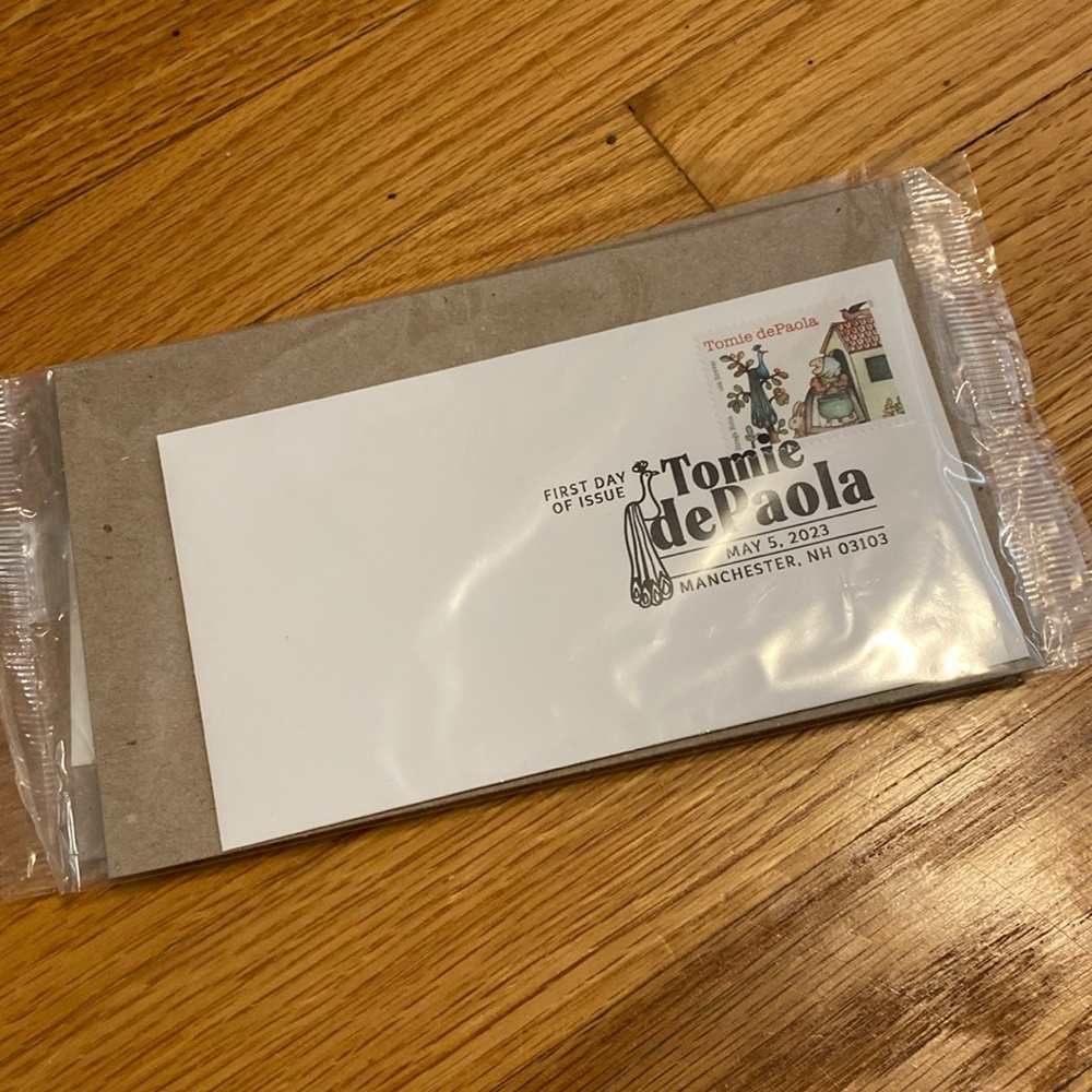 Tonite de Paola USPS First Day Stamped Envelope Strega Nona